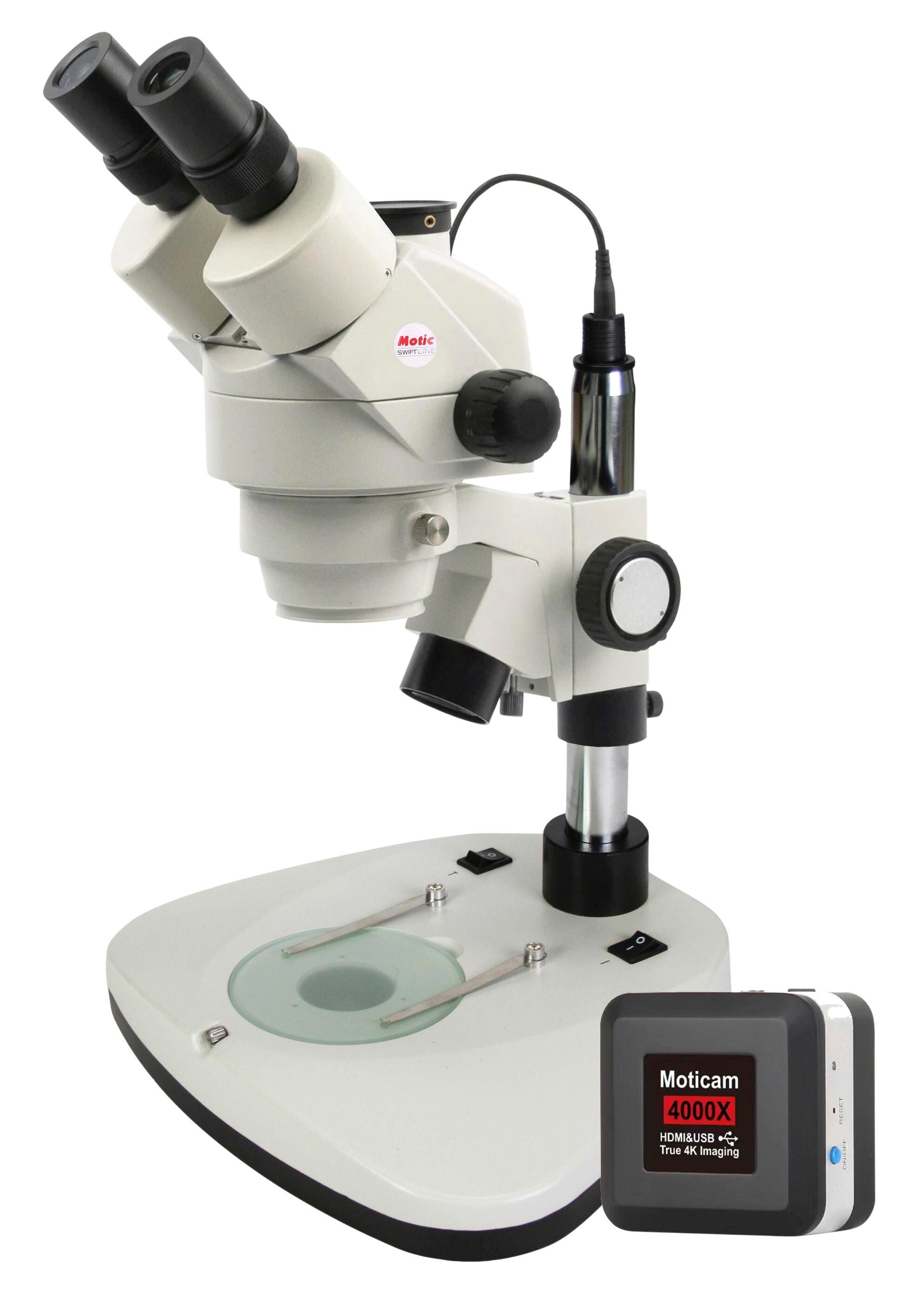 OutofHand Metrc メトリック Swift Optical M30TZ Trinocular Stereo Microscope & HD Camera Bundle